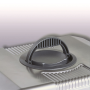 Euro-pokladnička DURABLE EUROBOXX 352x120x276mm strieborná