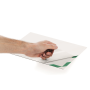 Samolepiaci Duraframe Security A4, zeleno-biely, bal.2 ks