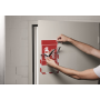 Panel DURAFRAME MAGNETIC SECURITY A4 červeno-biely