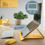 Stojan pod notebook Leitz Cosy teplý žltý