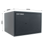 Nábytkový trezor Power Safe 300 DB S2, antracit