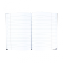 Záznamová kniha Office Products A5 96 listov linajková mix farieb