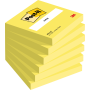 Bloček Post-it 76x76 žltý 6x 100 lístkov