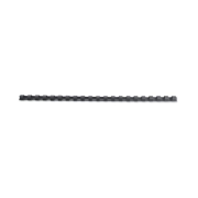 Plastové hrebene GBC 21R 12mm čierne