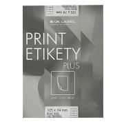 Etikety na označovanie, 105,0x74,0 mm, biele etikety